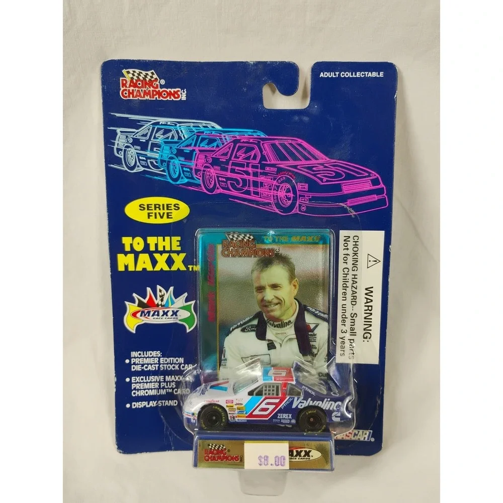 MARK MARTIN 1995 Racing Champions To The Maxx 1:64 Diecast Car Trading Card